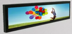 Stretched Bar LCD Display