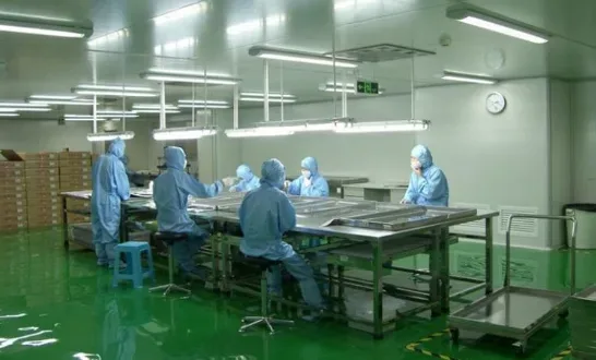 AplusLCD factory — Dust-Free Workshop
