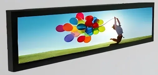 Stretched Bar LCD Display